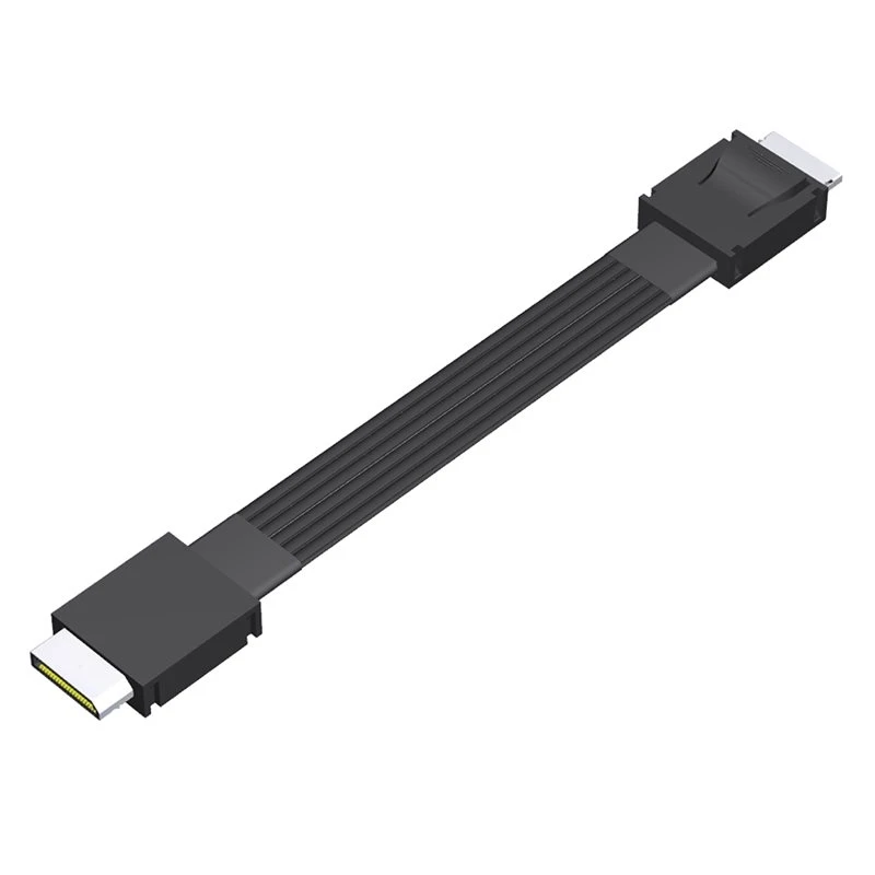 Ingenious-GEN4 PCIE 4.0 X4 Oculink 4I 30Cm Extension Cable 64Gbps For EGPU SSD Oculink 4X External Graphics Dock