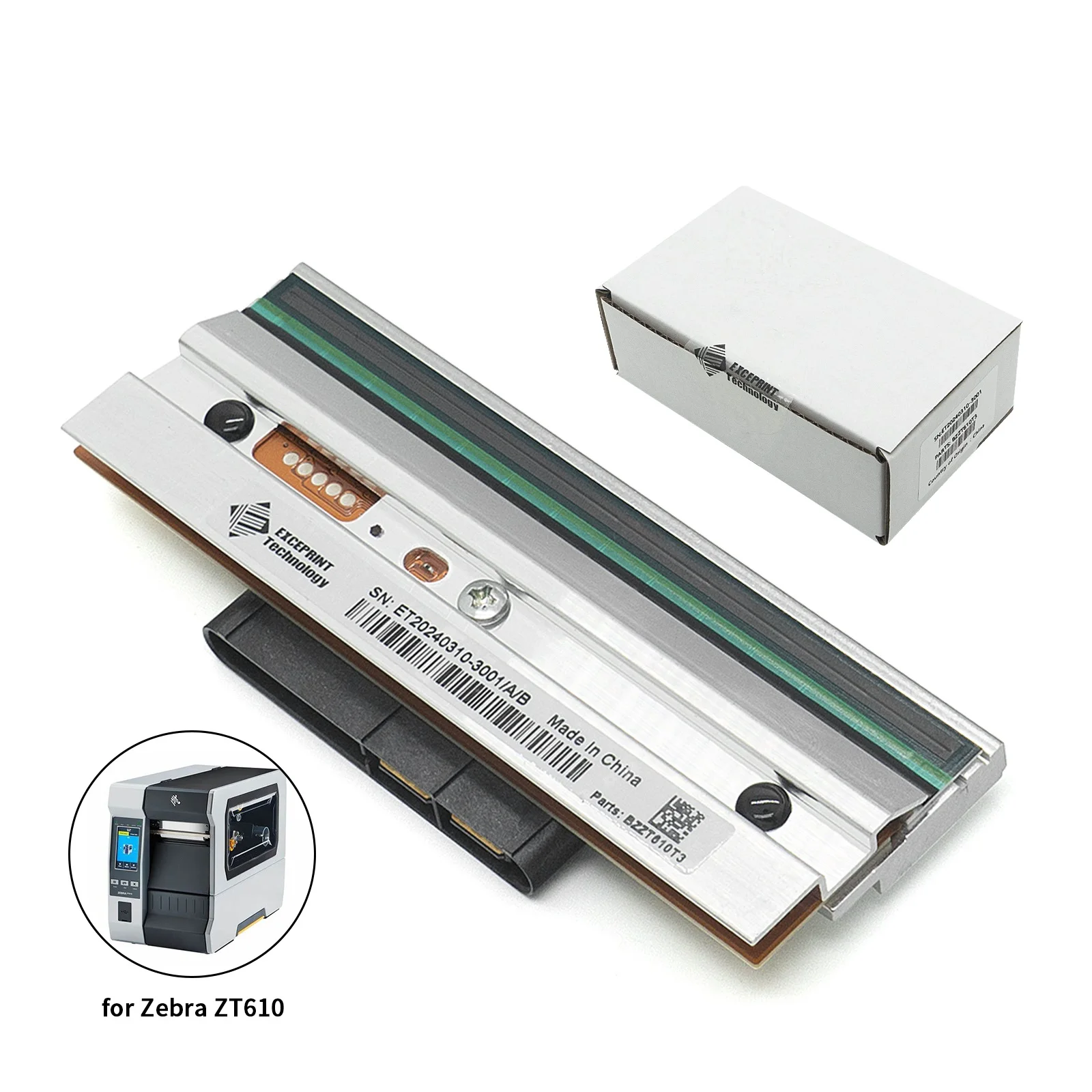 ✅P1083320-011 300dpi Thermal Printhead for Zebra ZT610 Barcode Label Printer,Brand New✅