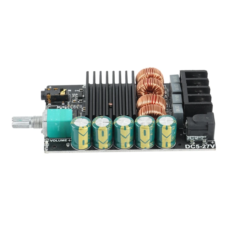 บลูทูธ 5.0 AUX TPA3116 เครื่องขยายเสียงดิจิตอล 2X100WลําโพงสเตอริโอAMPโมดูลเพลงบ้าน