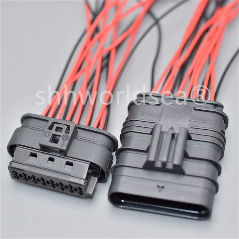 1Set 16 Pin 805-587-541 805-588-571 Waterproof Auto Reversing Radar Camera Plug Car ACC Electric Socket A0001532222