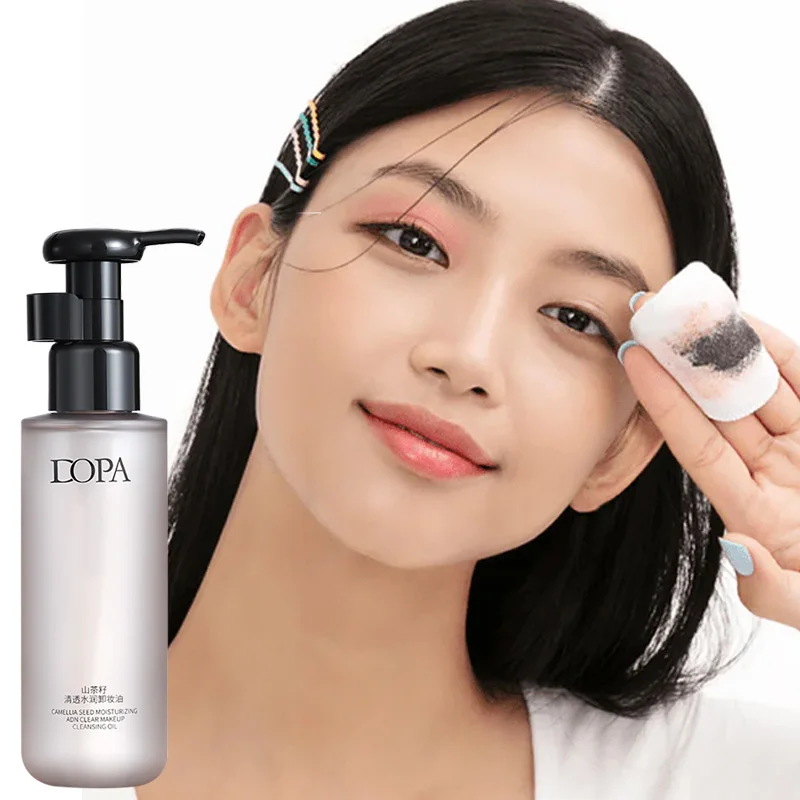 DOPA カメリアシード クリア＆モイスチャライジング メイク落としオイル アイ＆リップメイク落としウォーターが顔を深く洗浄します