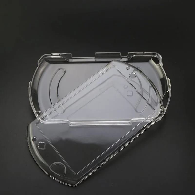 Transparent PC protection case for PSP GO console transparent PC crystal protective case