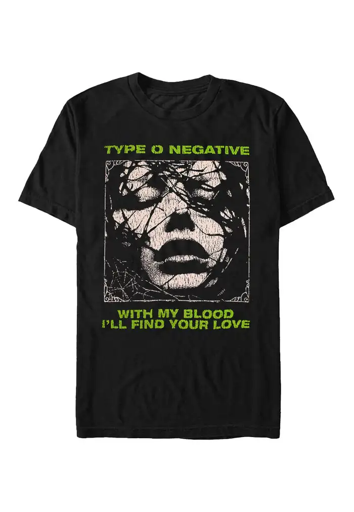 Type O Negative - With My Blood - T-Shirt unisex cotton tee