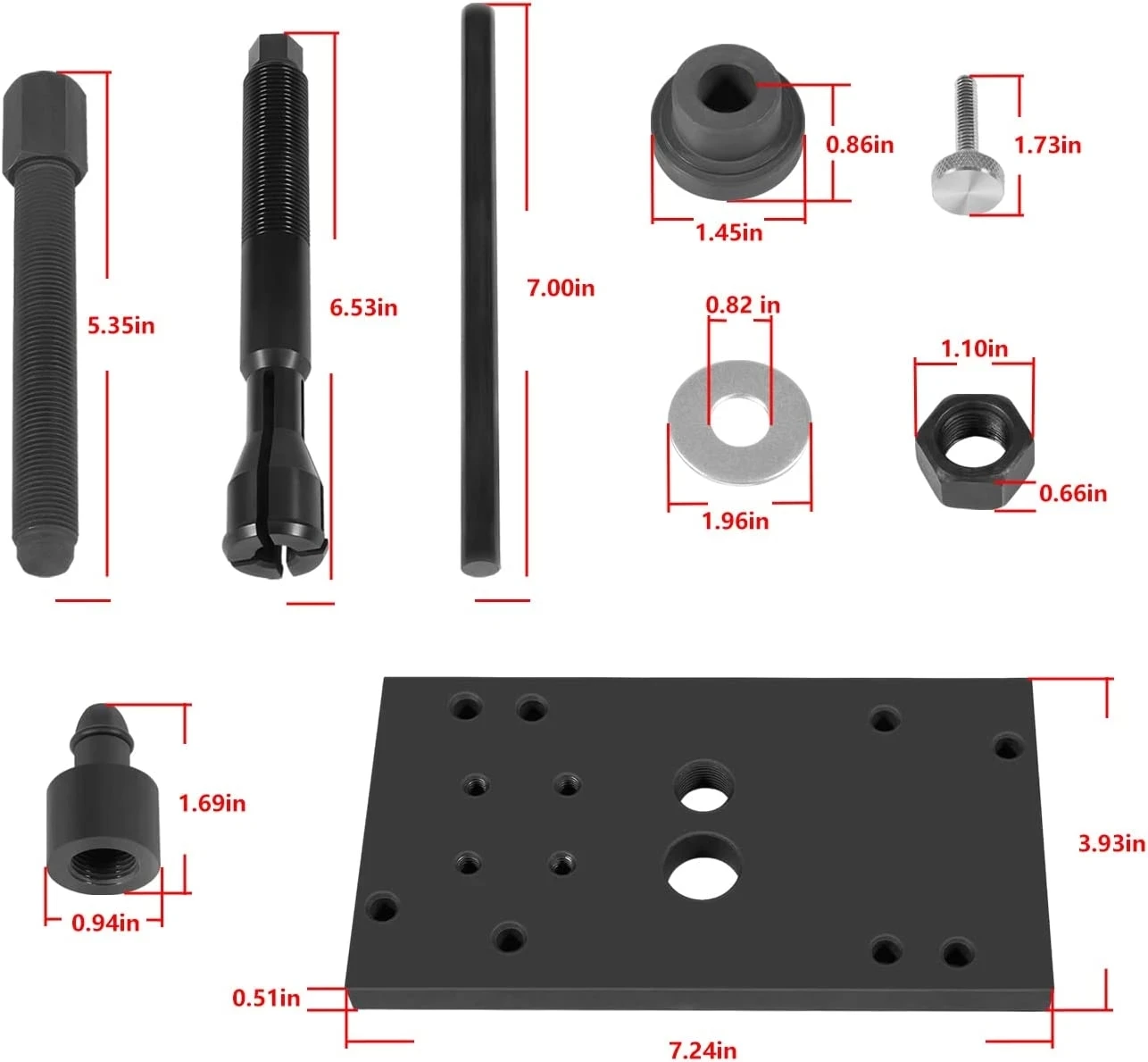 TML 12pcs/set M8 Eight Engine Camshaft Needle EPCO23 Bearing Remover Puller Installer Tool For Harley Davidson Motorcycle Parts