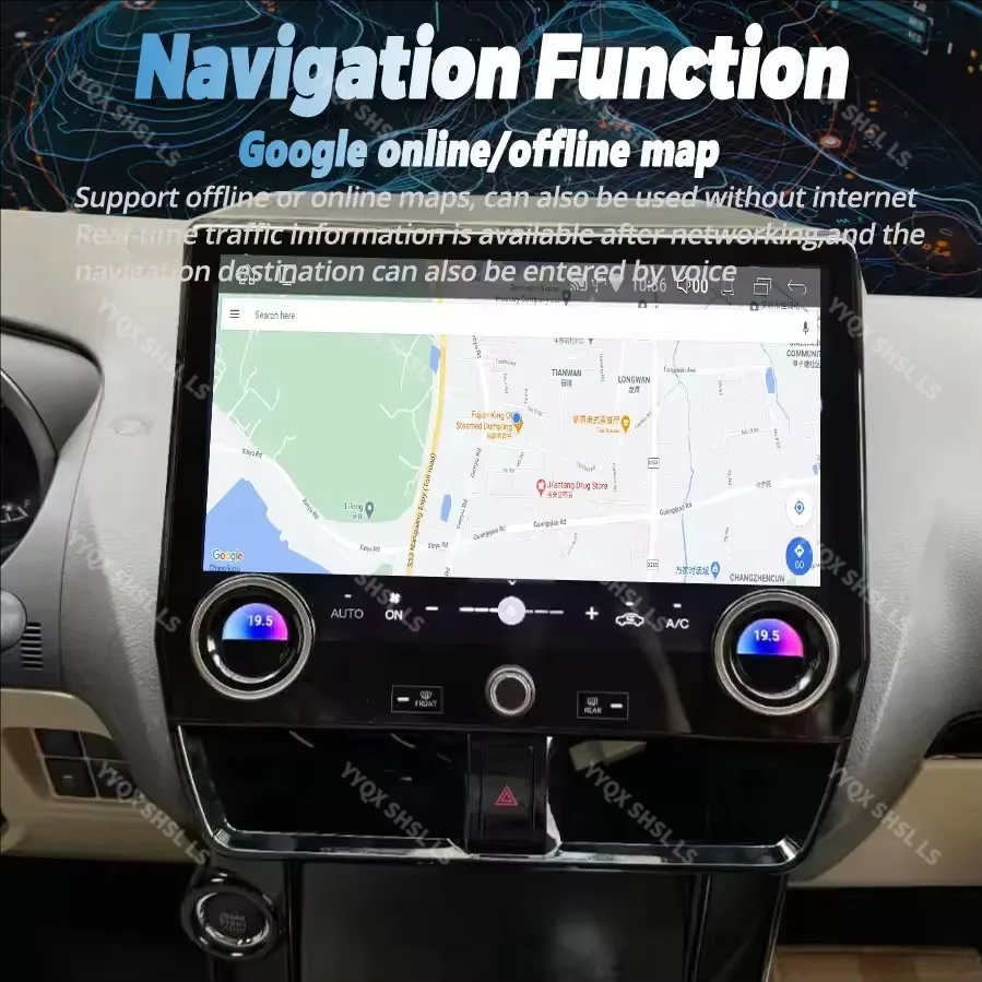 

13.3“ For ​Toyota Prado 2009-2022 Modified 2024 Lexus GX550 Android Screen Car Radio Multimedia Player GPS Carplay Navi Stereo