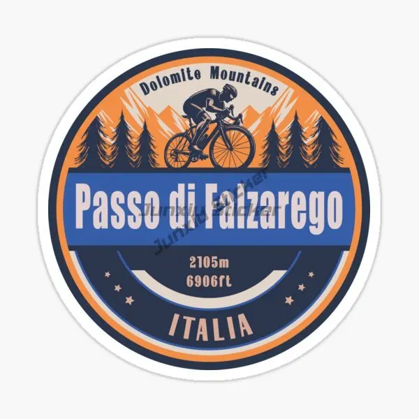 

Passo Di Falzarego Italy The Famous Mountain Pass in The Eastern Dolomites Scenic Car Sticker Vinyl Self-adhesive Decorative