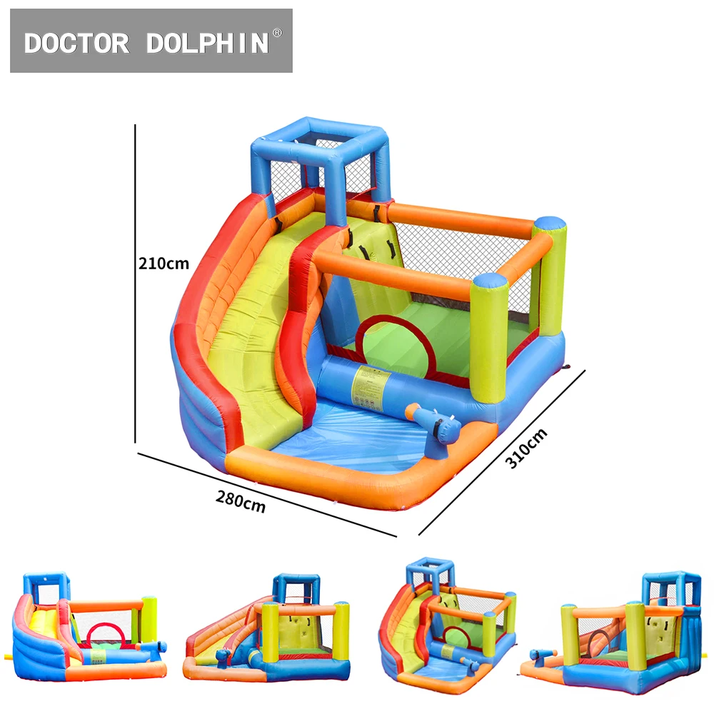 Factory Custom Hot Sale Home Use Inflatable Bounse House With Water Slide Bounce Castle for Kids Bounce House