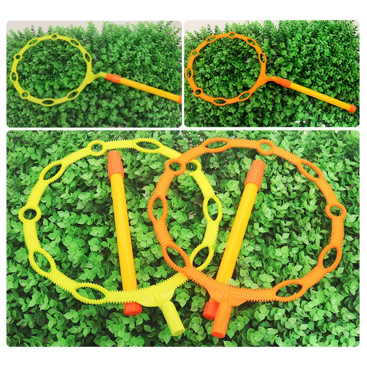 Accessoires de cercle de bulles de paupières magique, accessoires d'interaction parent-enfant, jouet de jardin extérieur, outils de soufflage de bulles