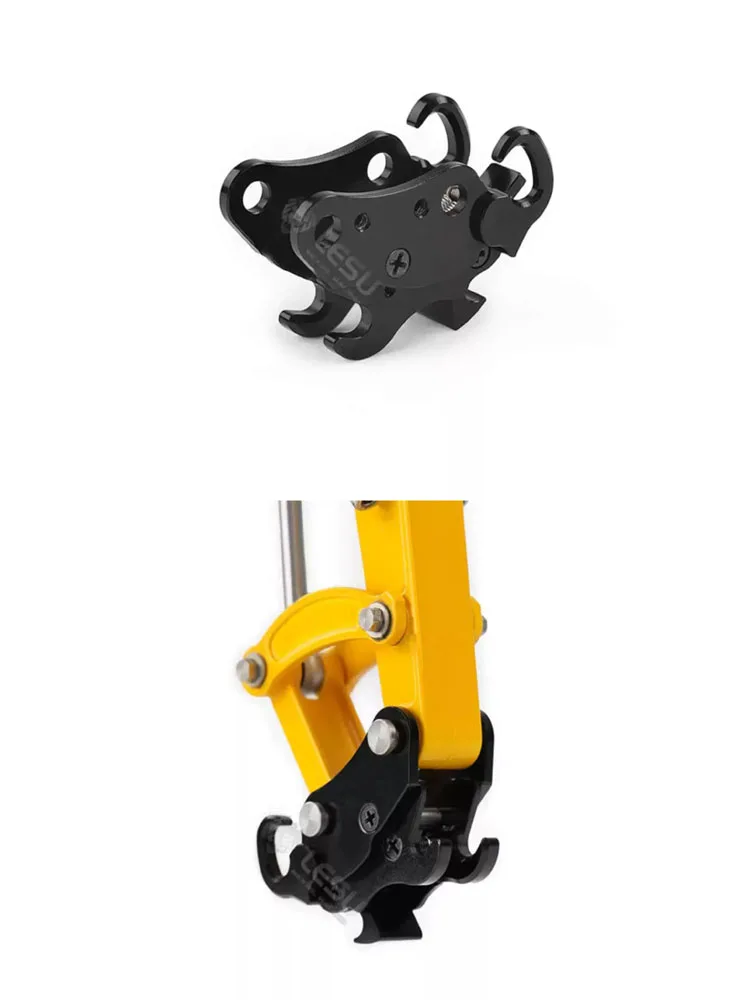 1/14 Metall-Schnellkupplung für LESU Aoue PC30 B0003 RC Hydraulikbagger Mini-Bagger Ferngesteuertes Modell DIY – Detail 14