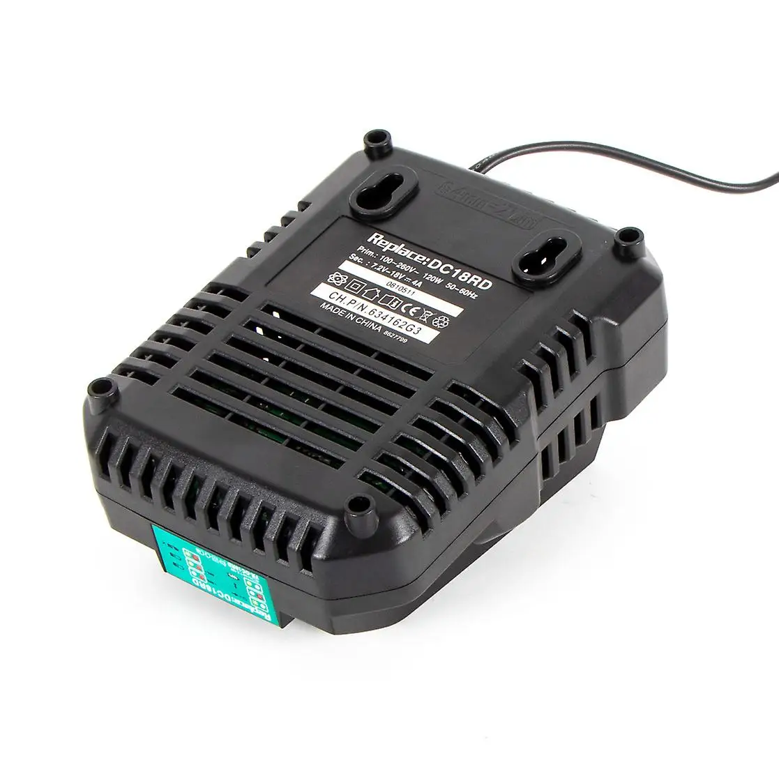 for Makita DC18RD 4Ah lithium battery charger 14.4V 18V lithium-ion dual batteries adapter