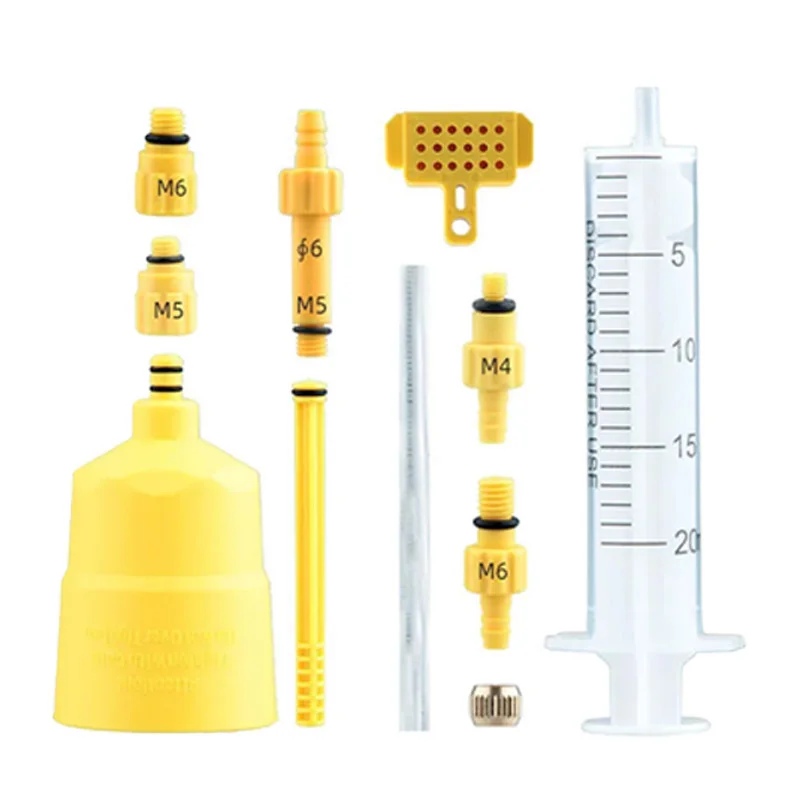 1/2/3/4/5/6 Pc 60 Ml Fiets Rem Minerale olie Systeem Vloeistof Fietsen Mountainbikes Hydraulische Schijfrem Olie Vloeistof