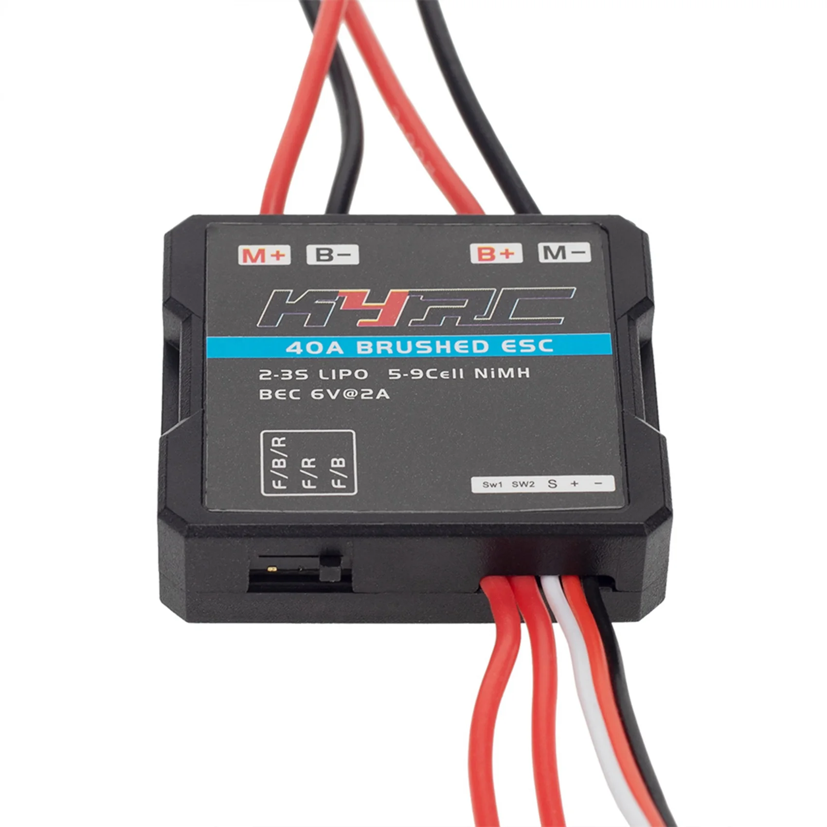 FBIL-2X 40A Brushed ESC Electronic Speed Controller For WPL C24 C34 MN D90 MN99S MN86S RC Car Upgrade Parts