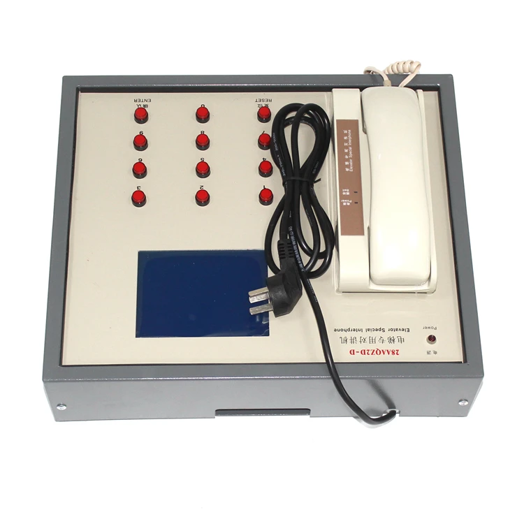 Akcesoria do windy pasażerskiej 28AAQZ2D-D, system magistrali napędu AC z CE25301E102, do użytku w mieszkaniach, z domofonem i częściami windy.