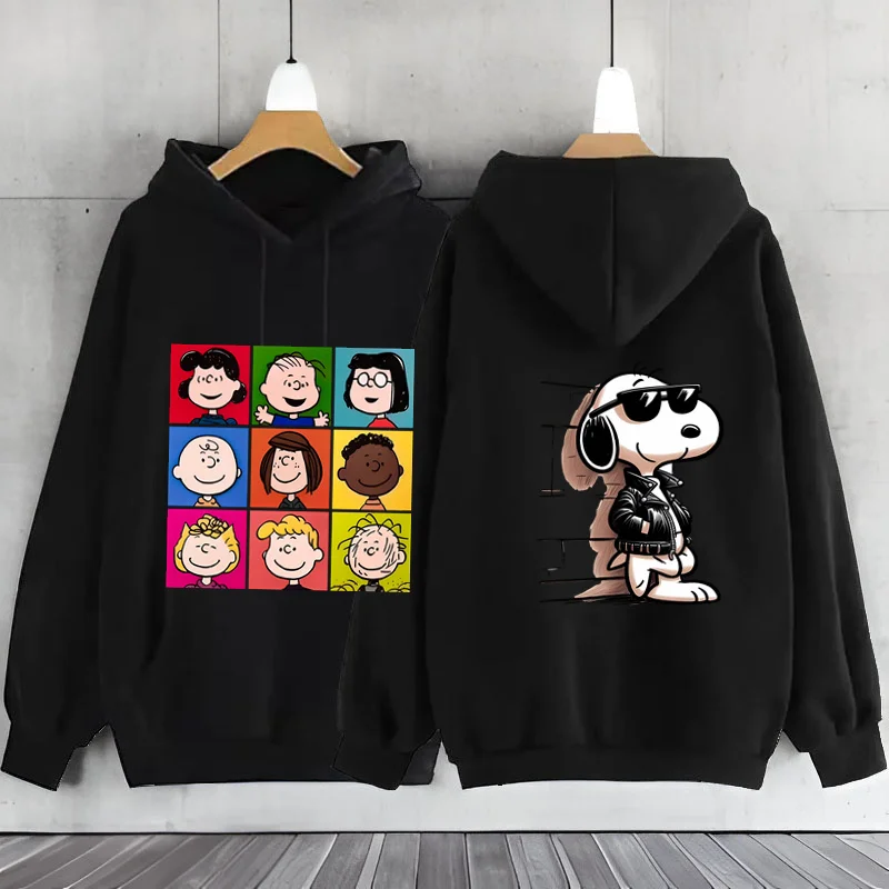 Snoopies Dog Hoodie Woman Clothing Y2k Clothes Women\'s Sweatshirts Long Sleeve Hoodie Y2k Woman Clothing Hooded Shirt Hoodie