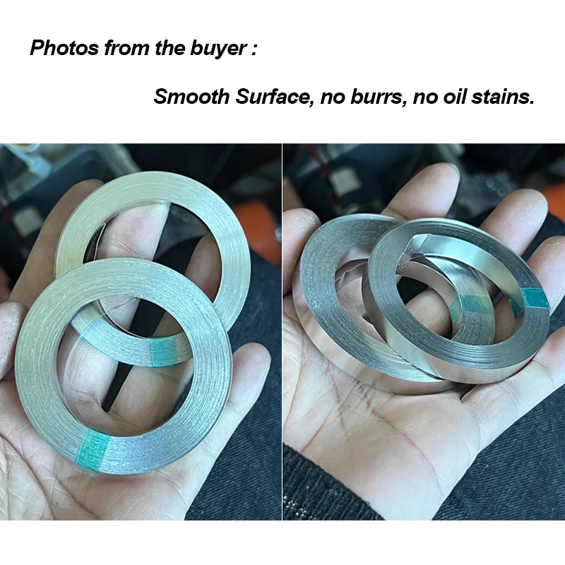 Taśma do zgrzewania punktowego niklowana, 10 m/rolka, o wysokiej przewodności, stalowa, do złączy pakietów akumulatorów litowo-jonowych 18650 21700