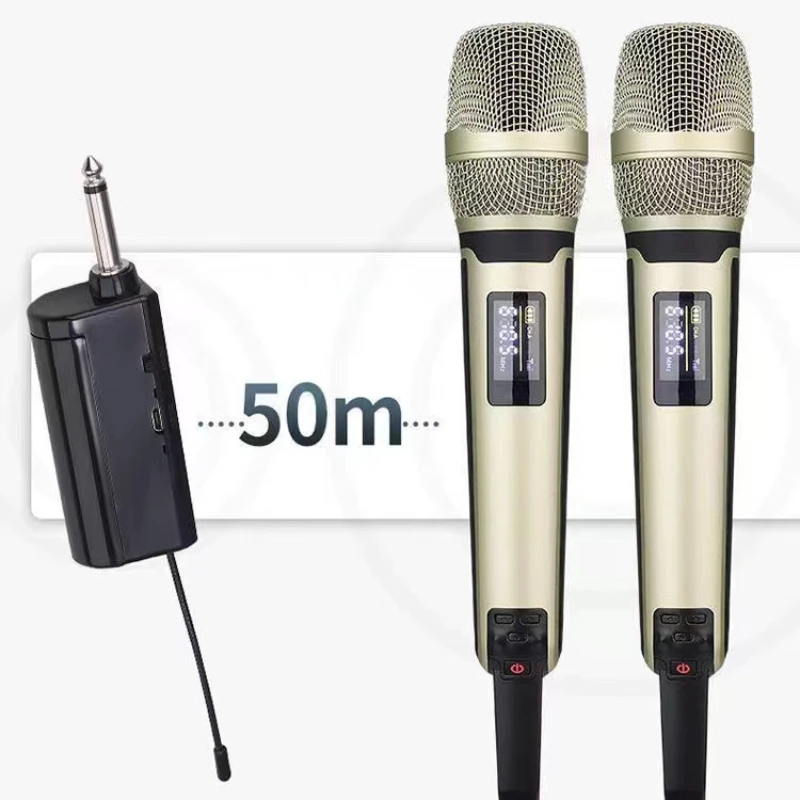 SKM9000 UHF Professional Wireless Microphone Metal Mic for DJ Cartridge Vocal for Recording Studio Youtube Karaoke Hot Sale New