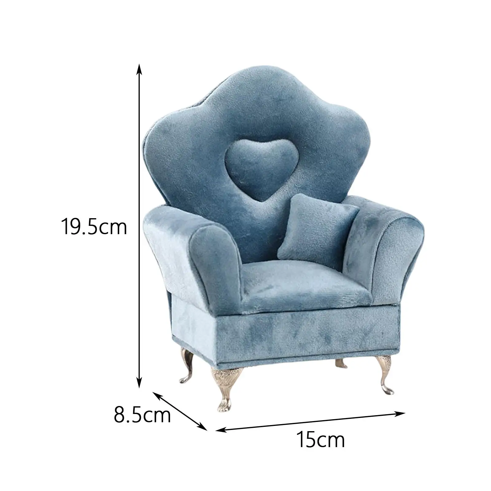 Moda sofá cama caixa de jóias 12 polegadas bonecas acessórios móveis para casa de bonecas para o quarto