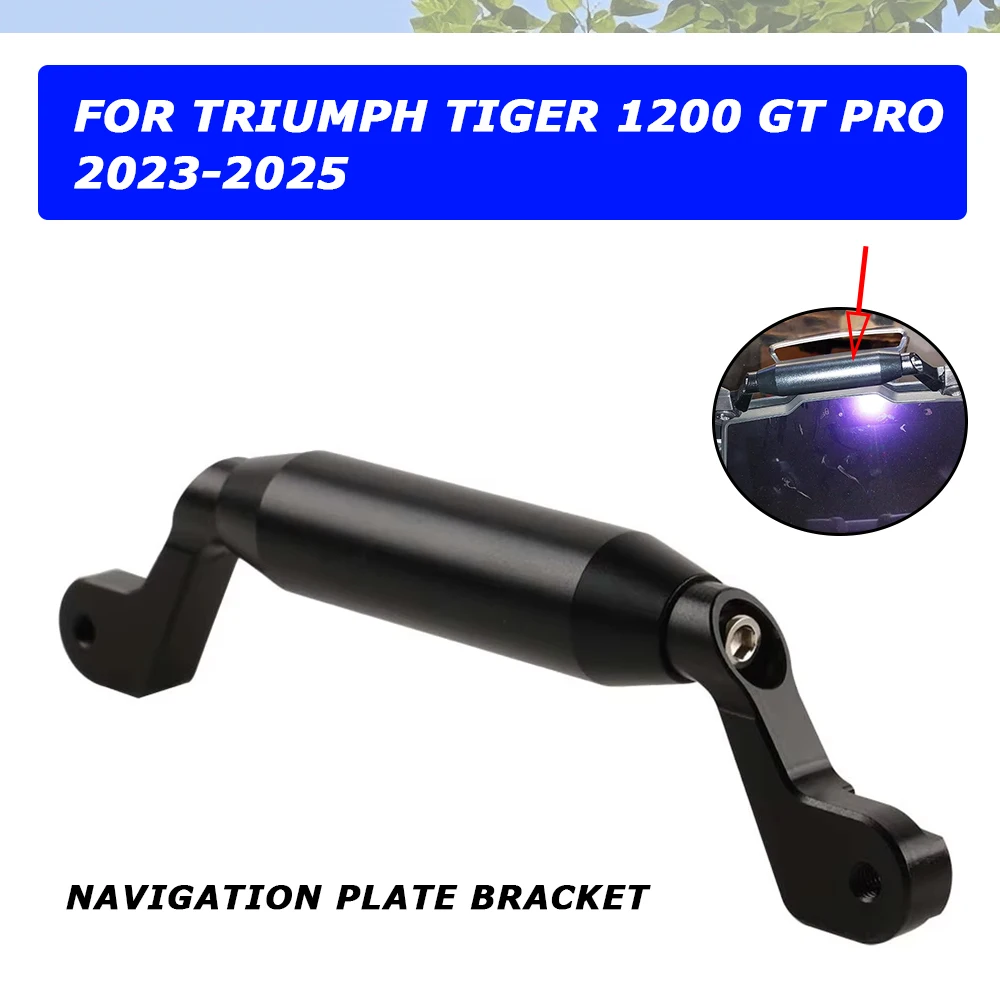 

For Triumph Tiger 1200 GT Pro Tiger1200 2023 2024 2025 Motorcycle Accessories GPS Navigation Bracket Holder Mobile Phone Mount