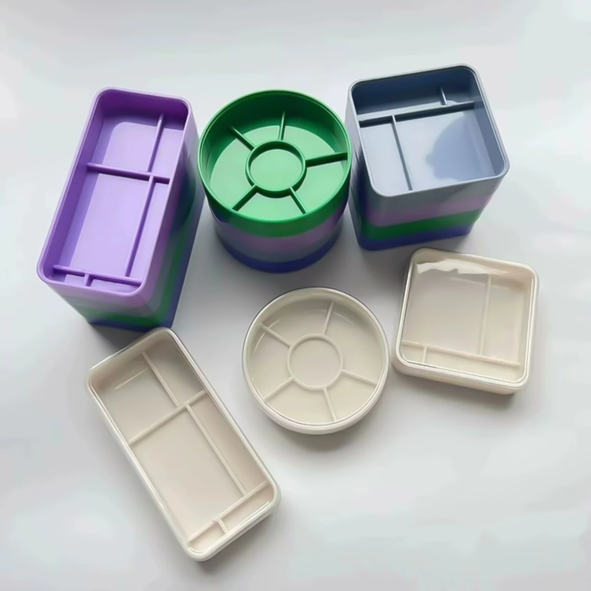 5 Layer Watch Parts Storage Box Watch Tools for Screw Component Movement Hardware Parts Case for Watchmaker Storage Box image 2