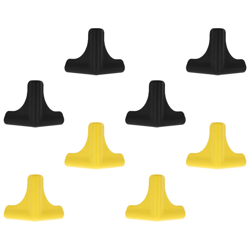 Protectores de esquina de silicona para armario de cocina, protección de bordes, cubiertas de esquina decorativas resistentes a los arañazos para esquinas afiladas, 4 Uds.