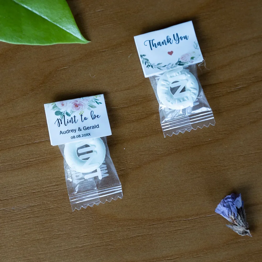 Personalized  Label Sticker  Mint Favors /Mint to Be Favors/Mints Gift Sticker/Custom Party Label