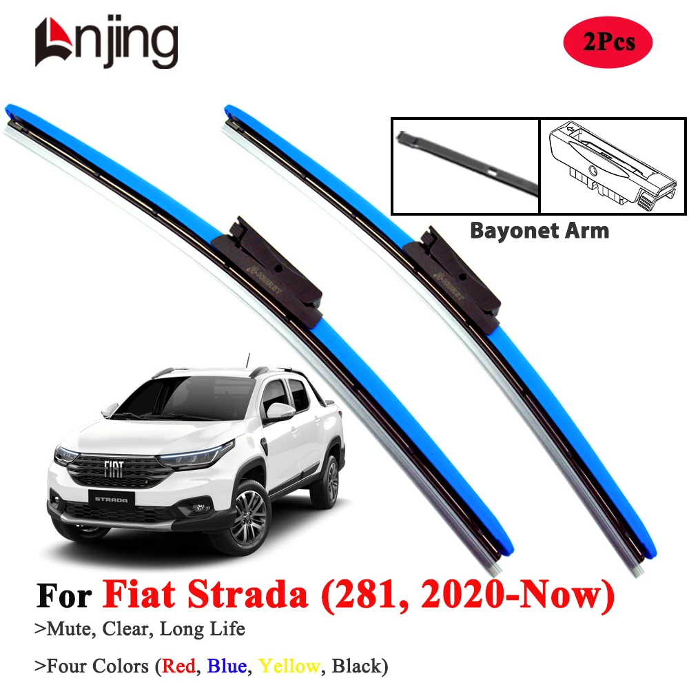 

LNJING Windshield Wiper Blades For Fiat Strada 281 Pickup 2020-Now