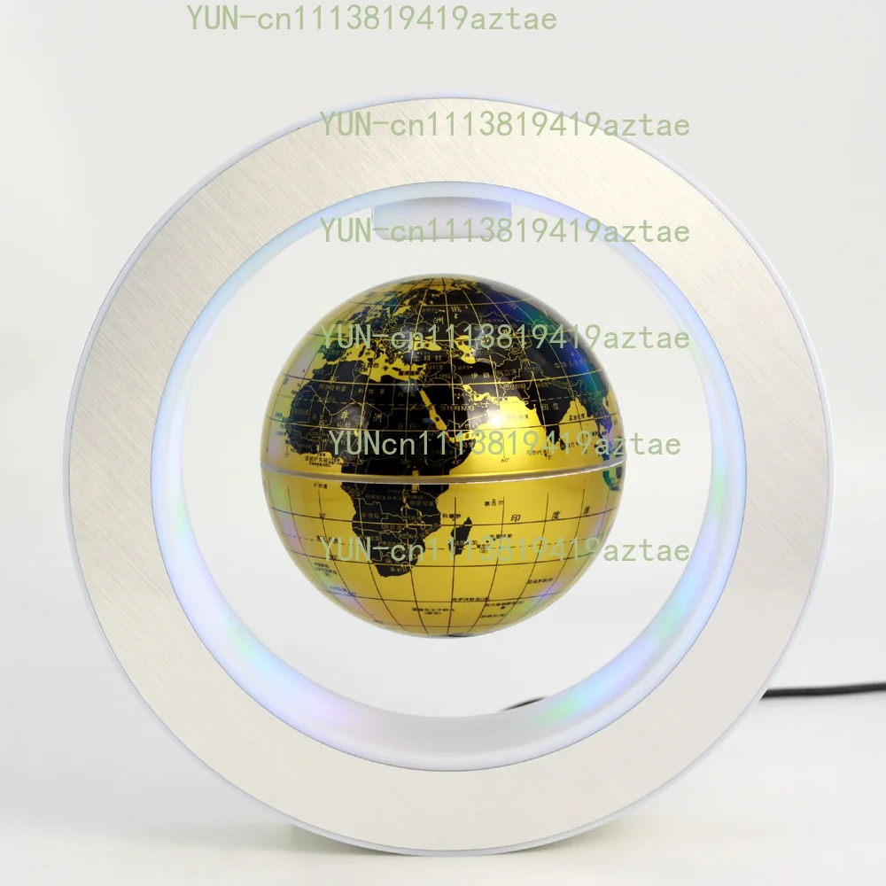 Desktop Magnetic Levitation Floating Globe, Cool Men’s Gadget, Educational World Map Decor for Home Office, Unique Gift