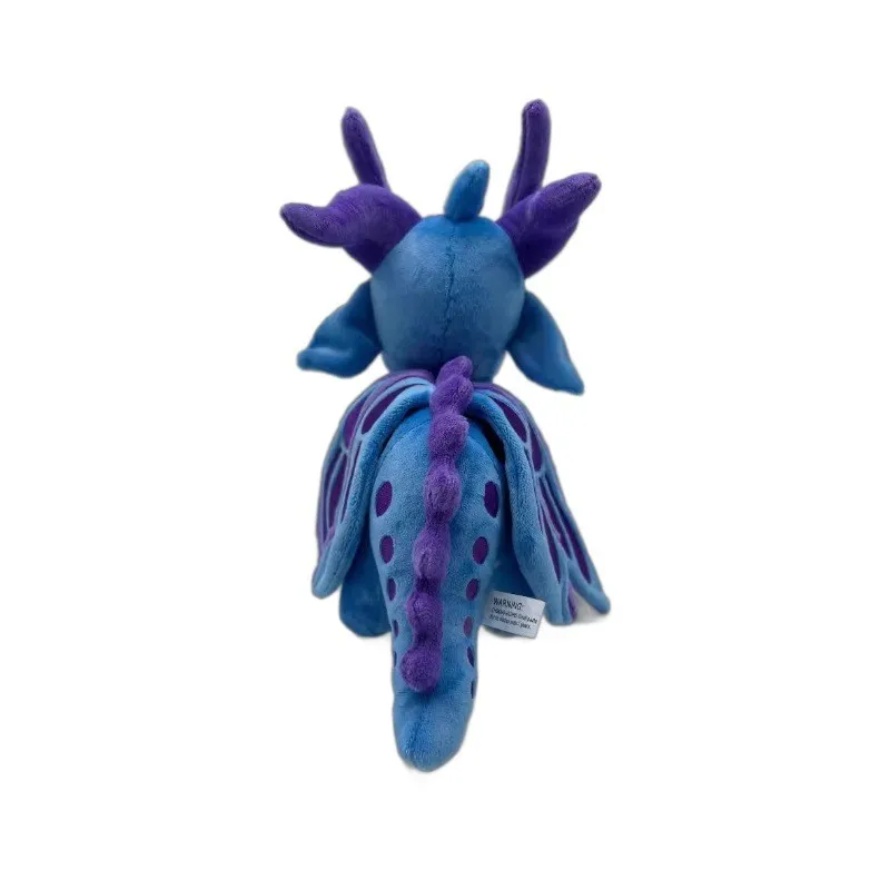 Ali di fuoco giocattoli di peluche corna di drago peluche morbido peluche Cool Blue Fashion Decor regalo speciale per bambini ragazzi e ragazze