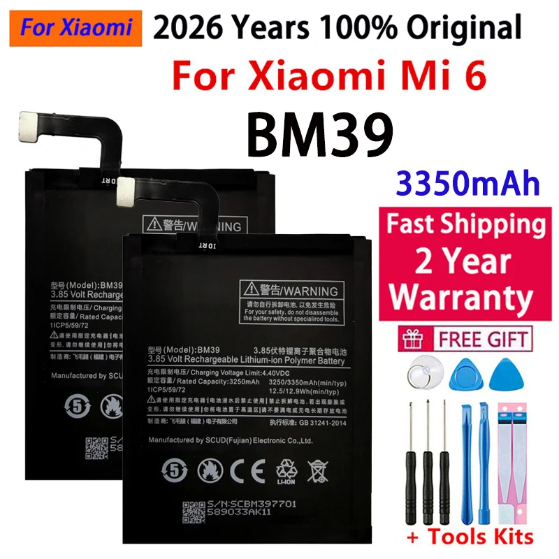 Original Battery For Xiaomi Mi Redmi Note Mix Max 2 3 A3 3S 3X 4 4X 4A 5 5A 5S 5X M5 6 6A 7 7A 8 8T 9 SE Pro Plus Lite batteries