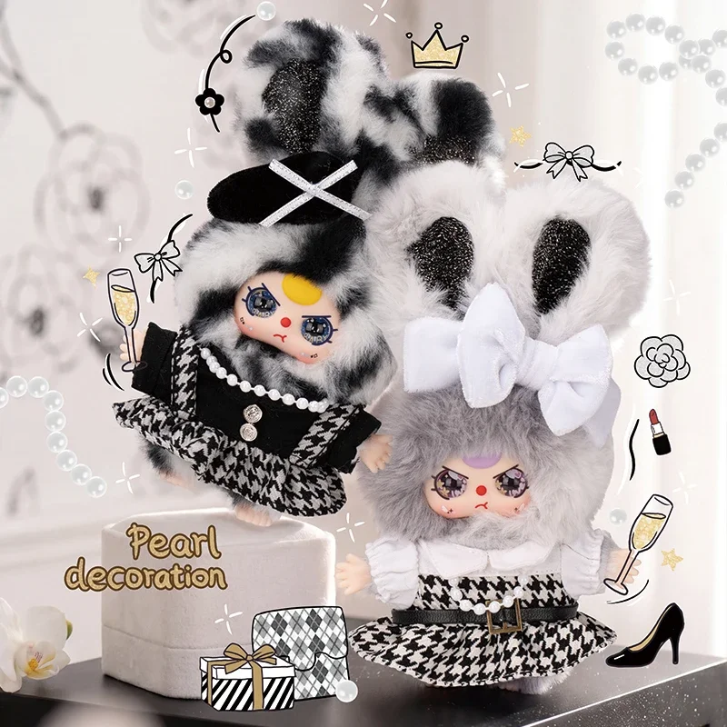 

Baby Three Absolute Black&White Series Mini Blind Box Desk Decoration Item Exquisite And Popular Toys Cute Bag Pendants Gift