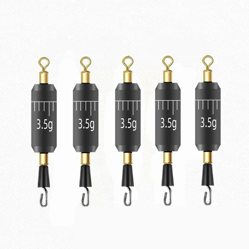 10Pcs/Lot Sturdy Water Drop Sinker 1.5g-4g Fishing Alertness Compact Weight Quick Smooth With Scale Fishing Tackle Accessories