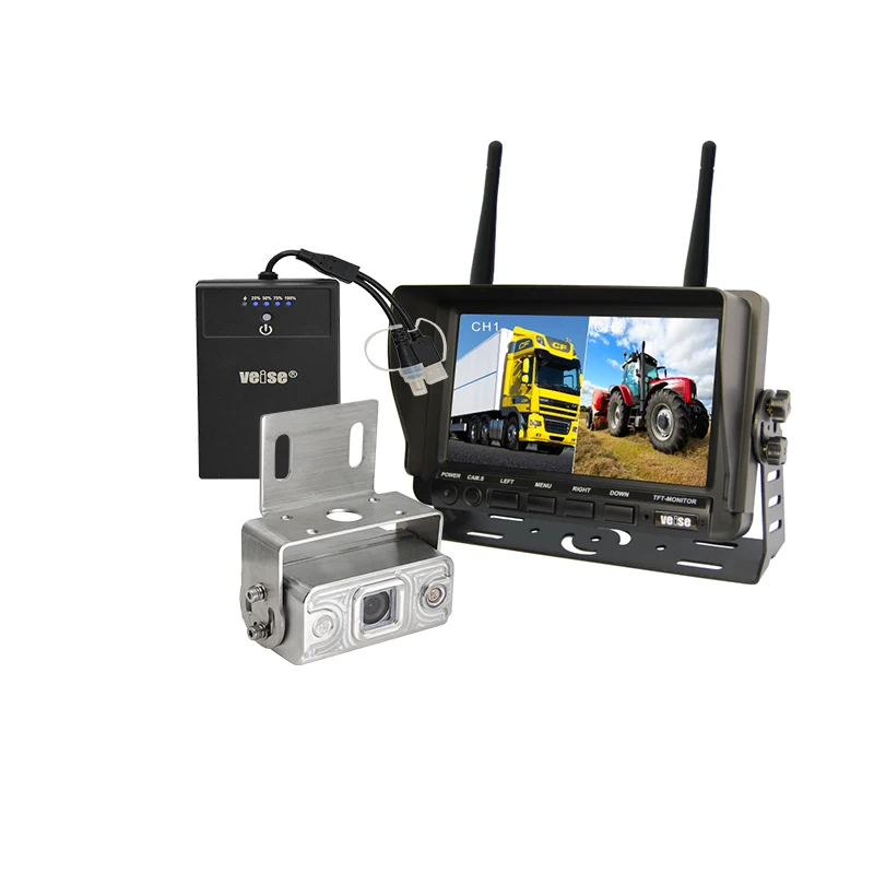 نظام كاميرا لاسلكي آمن للرافعة الشوكية لسيارة Toyota/Jungheinrich/Linde/Still/Deere #5