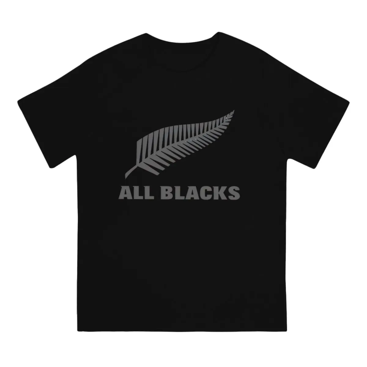 New Zealand All Blacks Men\'s TShirt Grey Individuality T Shirt Harajuku Streetwear Hipster