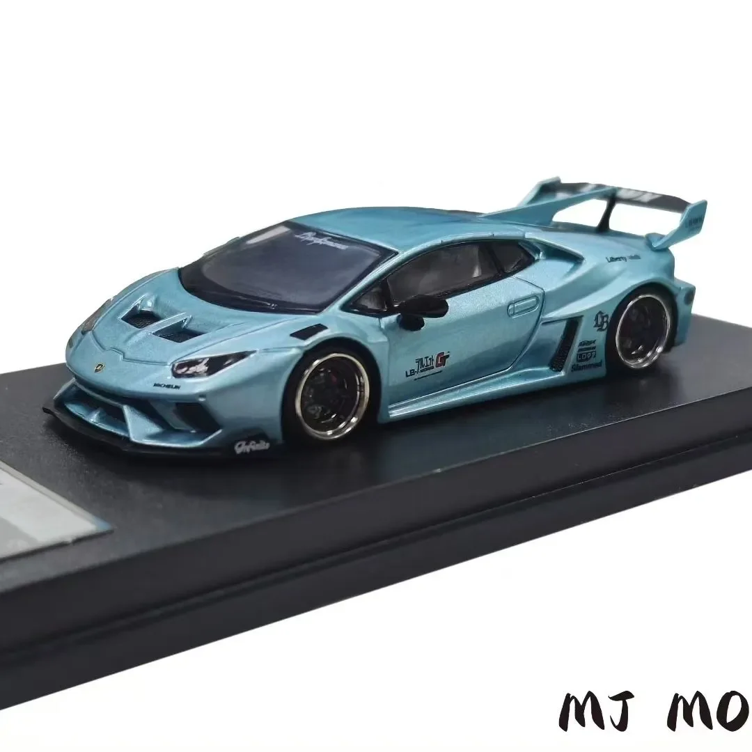 MJ MODELO 1/64 Lamborghini Maverick Hurricane, modelo de coche de aleación a pequeña escala, adorno de colección