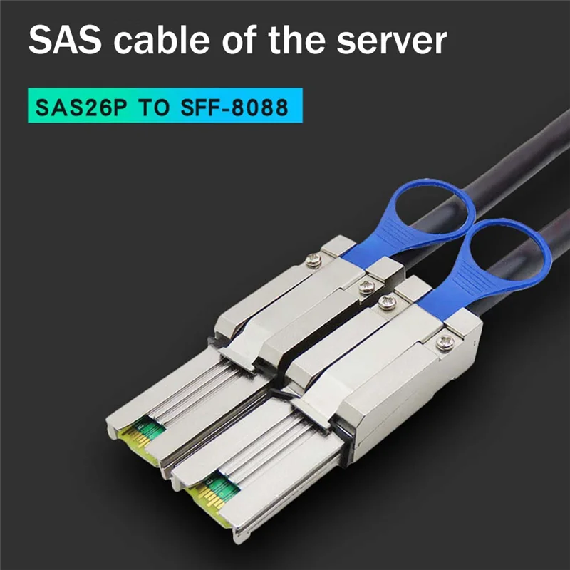 MINI SAS26P SFF-8088 TO SFF8088 Hard Disk Server Data Transmission Cable Mini SAS Adapter Cable