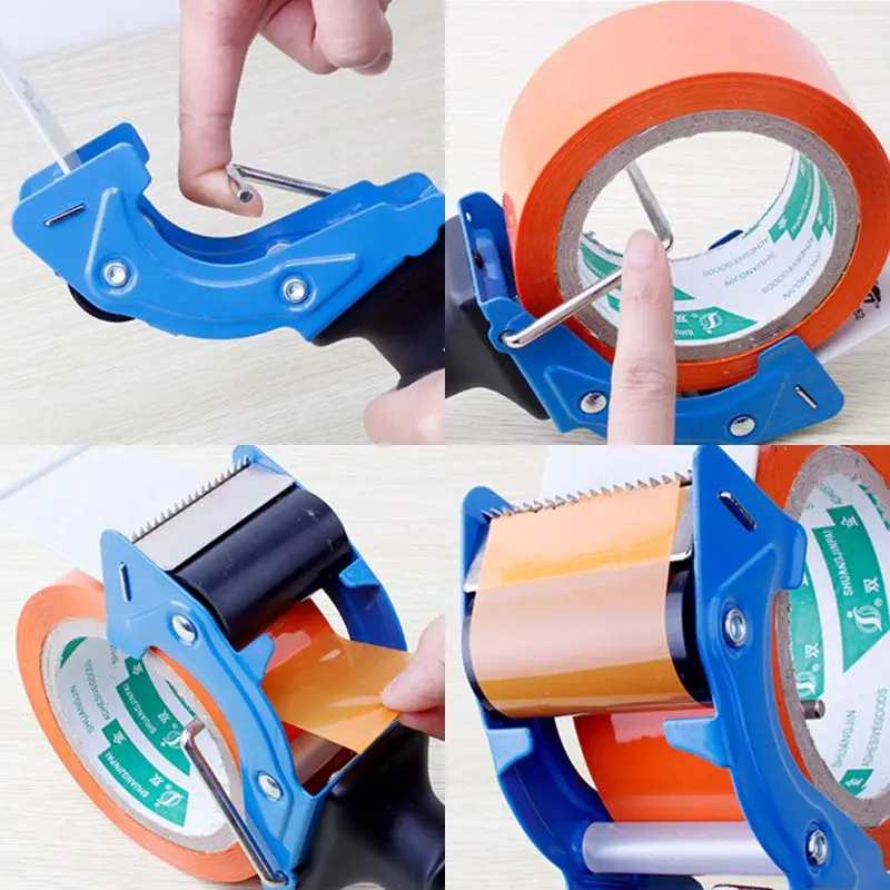 Heavy Duty Portable Sealing Tape Dispenser Packaging Machine Cutter Handheld Dropship