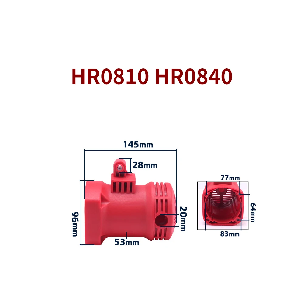 

Чехол для электрической кирки для makita HR0810 HR 0810, чехол для статора электрической кирки, чехол для багажника, аксессуары для электроинструментов, замена