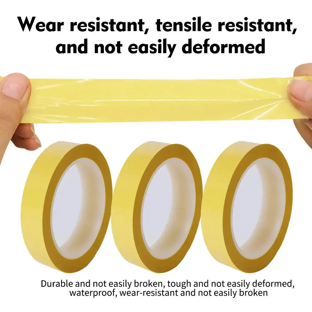 Heat Resistant Mylar Tape, Insulation Tape for Transformer Motor Capacitor Coil Winding Flame Retardant Yellow 20mm*66m