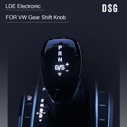 LED Synchronize Display Electronic Gear Shift Knob For VW golf 7 passat B8 tiguan 2 T-roc skoda superb kodiaq MQB