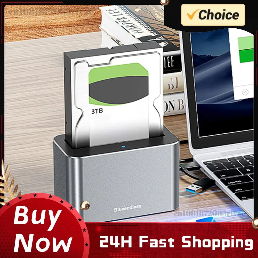 Hard Drive Dock Reader Converter Docking Station 5Gbps USB External Disk Box Enclosure Case for 2.5 & 3.5 Inch SATA/SAS HDD SSD