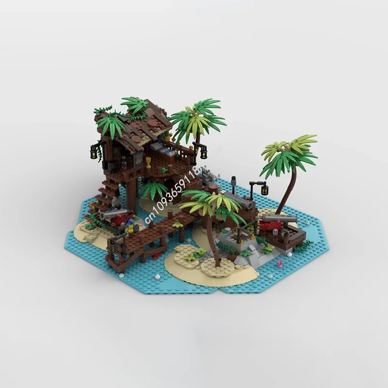 878PCS MOC Pirate A Alternative Build For The 