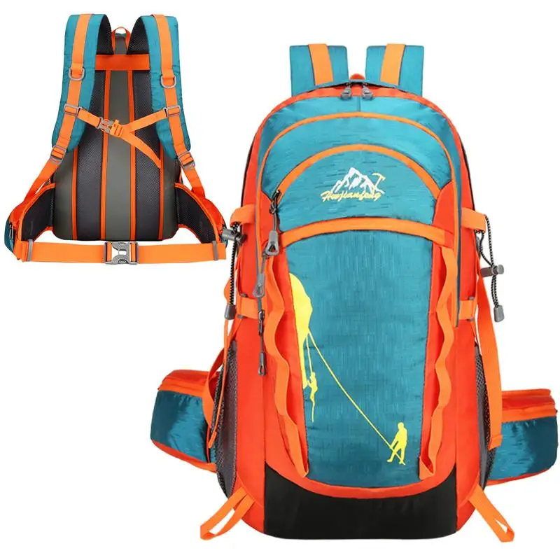 Waterproof Climbing Backpack Outdoor Sports Backpack Load Reduction Breathable Camping Gear Bag Large Capacity For Long Trip