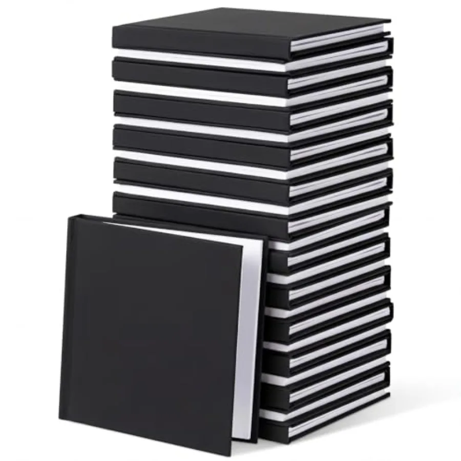 

24 Pcs ch Hardcover Blank Book Bulk Small Sketch Pad to Write Stories Blank Notebooks for Journalg Sketchg Writg DIY Crafts Sup