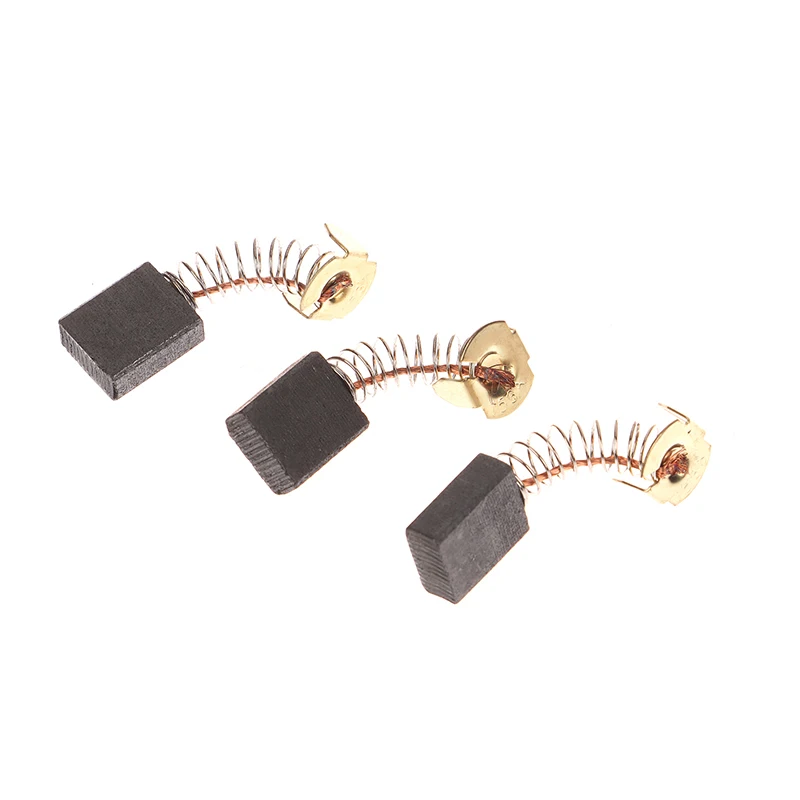 10 Uds 153 cepillo de herramienta eléctrica cepillos de carbono piezas de martillo eléctrico cepillo de grafito máquina pulidora Angular accesorios de cepillo