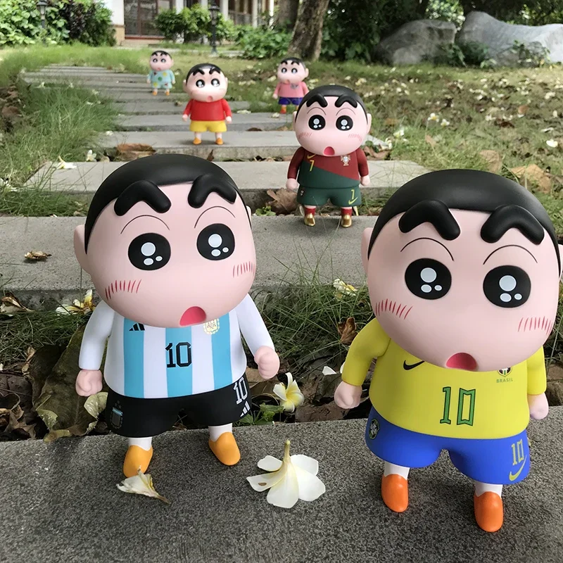 

Crayon Shin-Chan Gk модная игра ручной работы белые свитера и пижамы Crayon Shin-Chan ПВХ модель украшения периферийный подарок