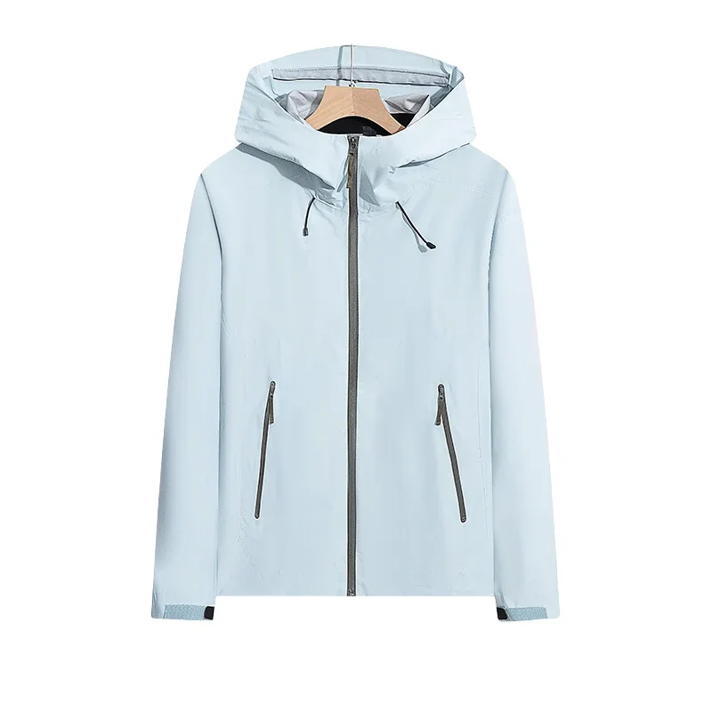 

ARC Bird Home с одинаковой модой, спортивная лыжная альпинистская водонепроницаемая ветрозащитная куртка с капюшоном для пары, однотонная уличная куртка