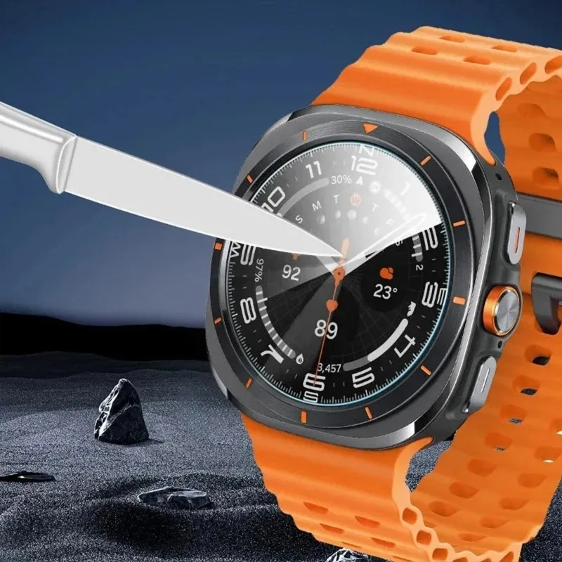 Tempered Glass Protectors For Samsung Galaxy Watch7/8 40mm 44mm/Watch 8 Classic 46mm Anti-scratch Screen Protector Glass Film