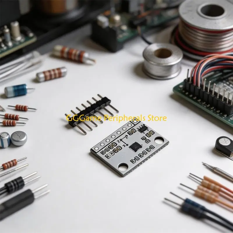 U55B BMI270 Board for Motion Data Use, 18 x 15 mm Size, Pin-Hole Layout and Two Connection Types for Direction Input and