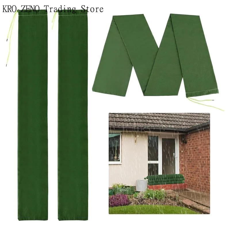 Heavy Duty Flood Reusable Canvas Flood Control Sandbags Large Capacity Water Barriers Home Garage Flood