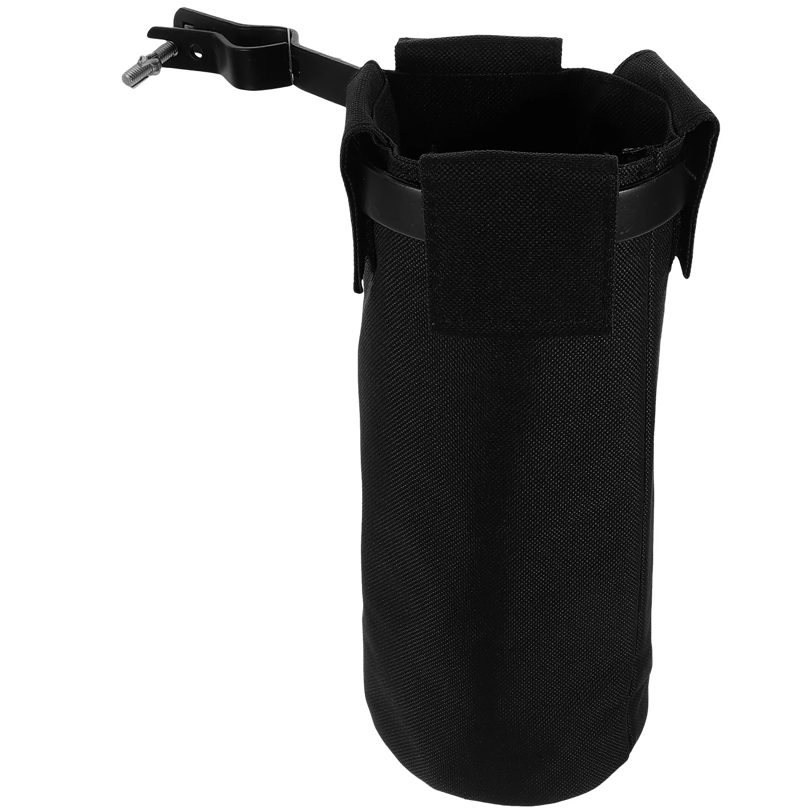 

Drumstick Storage Bag Black Heavy Duty Oxford Holder Portable Lightweight Strap Clamp Carry Pouch for Drum Mallets